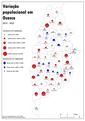 Estudo Sobre População por Bairros (Censo 2022) 